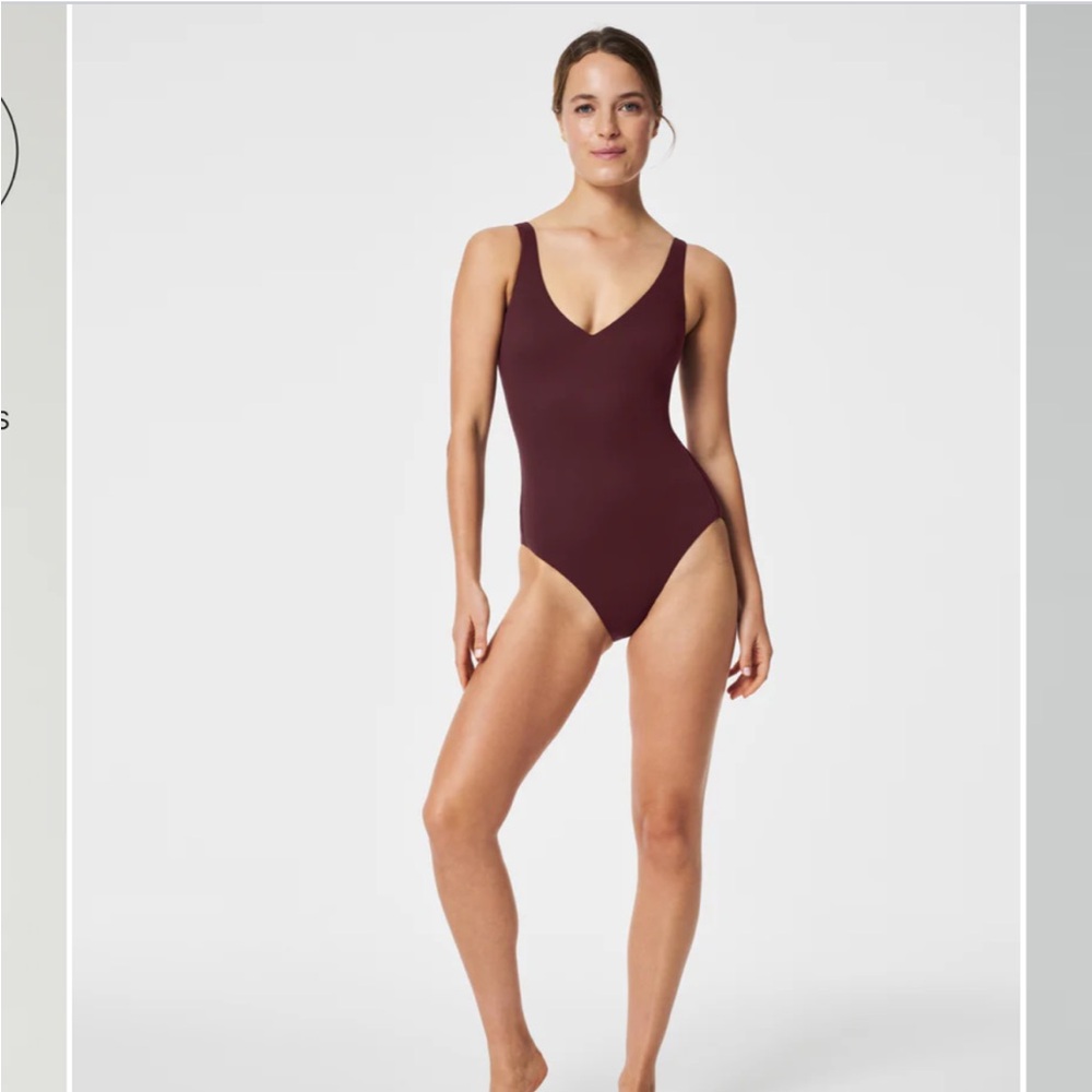 Spanx SPANXshape™ Swim
Pique Plunge One-Piece